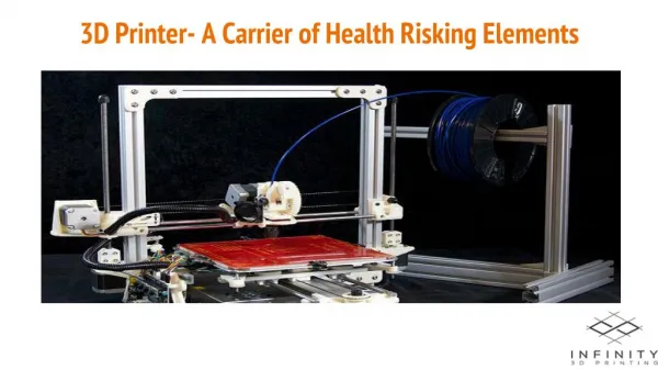 3D Printer- A Carrier of Health Risking Elements