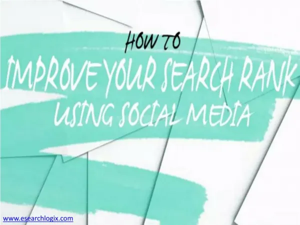 Learn How Social Media Improve Your Search Rank (SEO)