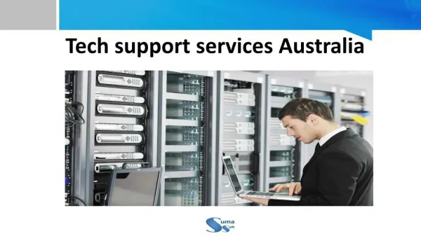 Tech support Services in Australia