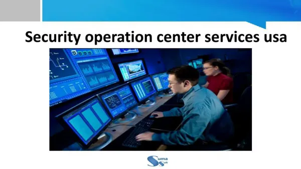 Security Operation Center Services USA