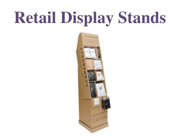 Retail Display Stands