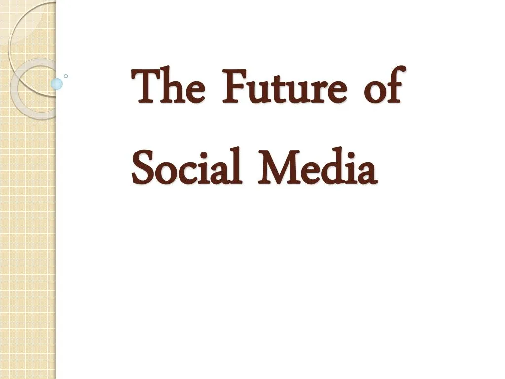 the future of social media