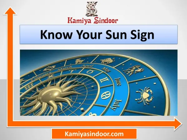Know your sun sign & know your zodiac sign
