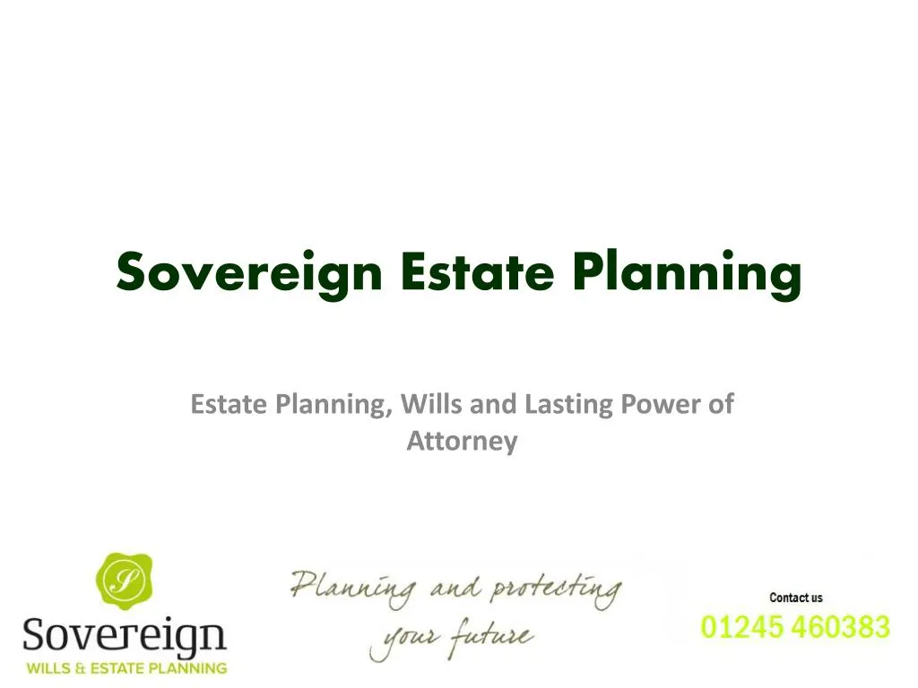 sovereign estate planning
