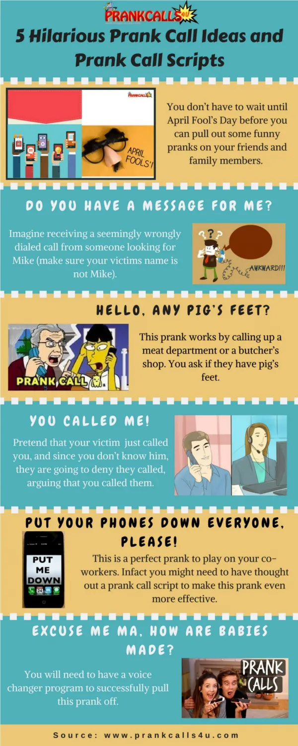 5 Hilarious Prank Call Ideas