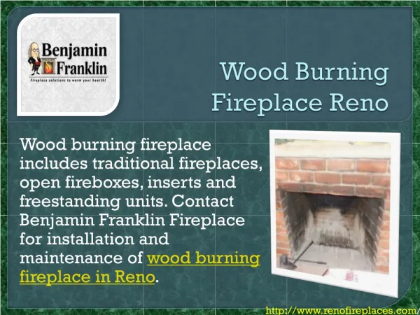 Wood Burning Fireplace Reno