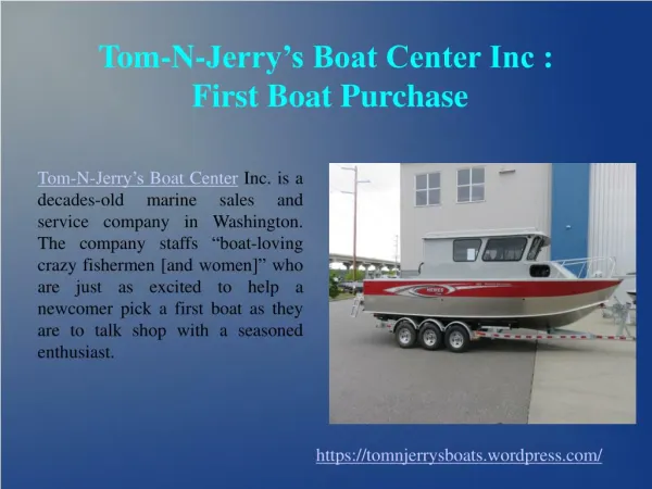 Tom-N-Jerry’s Boats