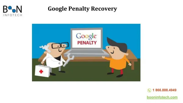 How To Recover From Google Penalty