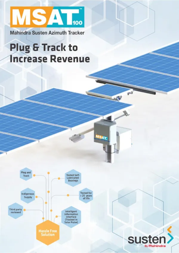 MSAT100- Plug & Track To Increase Revenue
