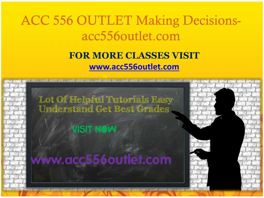 acc 556 outlet making decisions acc556outlet com