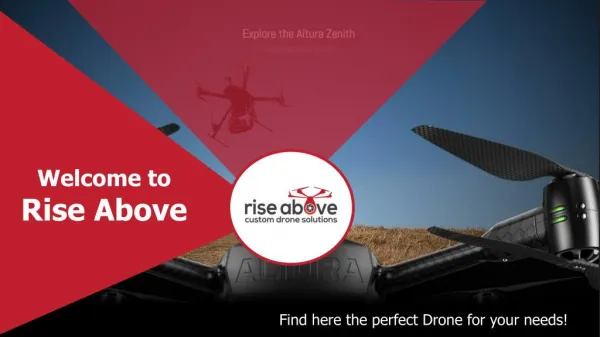 Quadcopter Drone - Rise Above