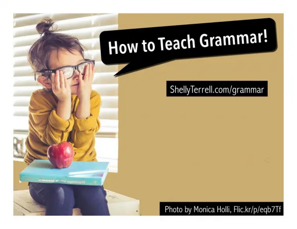 Groovy Grammar! Interesting ways to learn grammar!