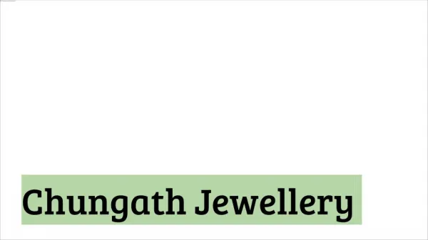 Online Jewellery Shopping _ Chungath jewellery