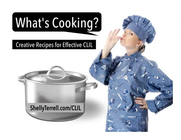 Cooking Up Some Creative CLIL Recipes