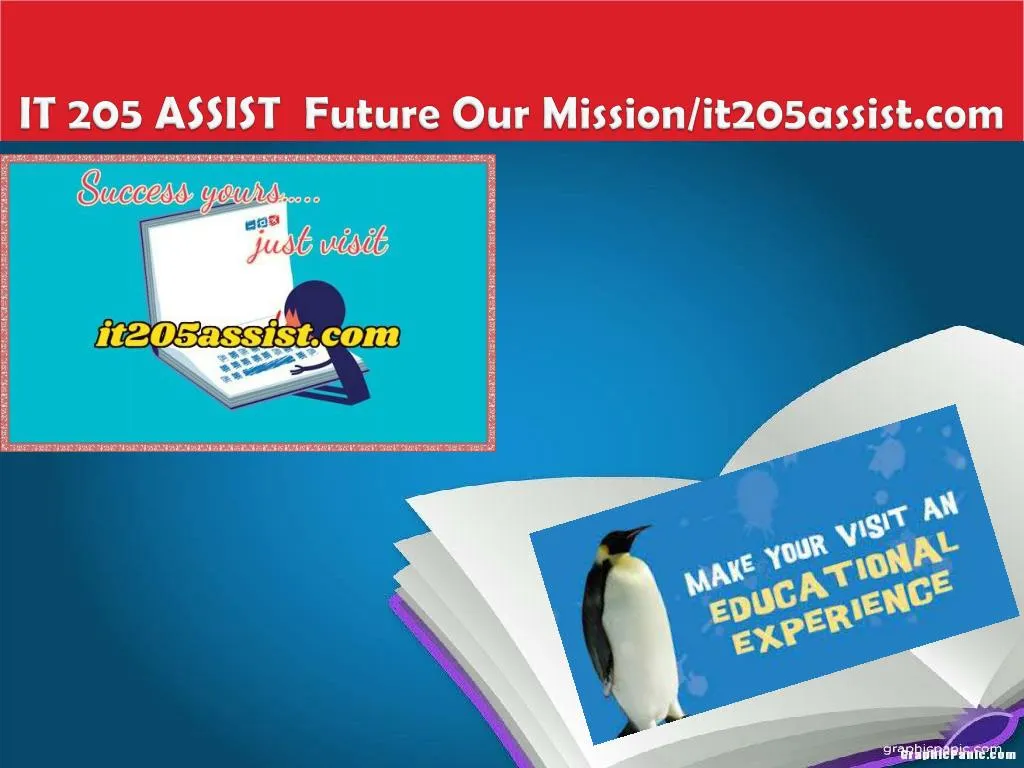it 205 assist future our mission it205assist com
