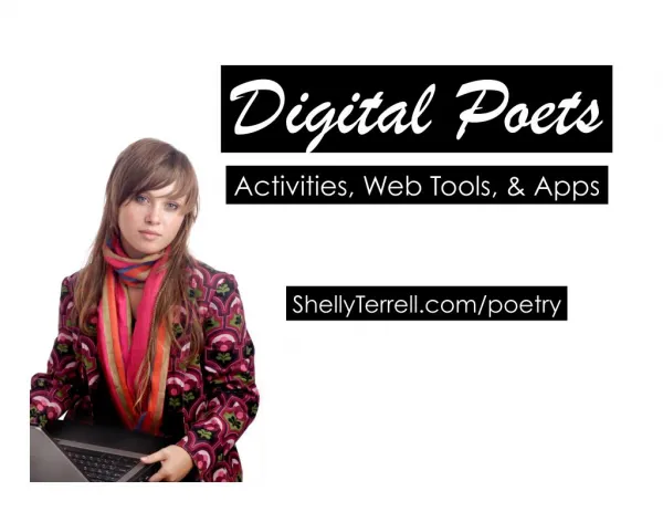 Digital Poetry! Activities, Web Tools and Apps