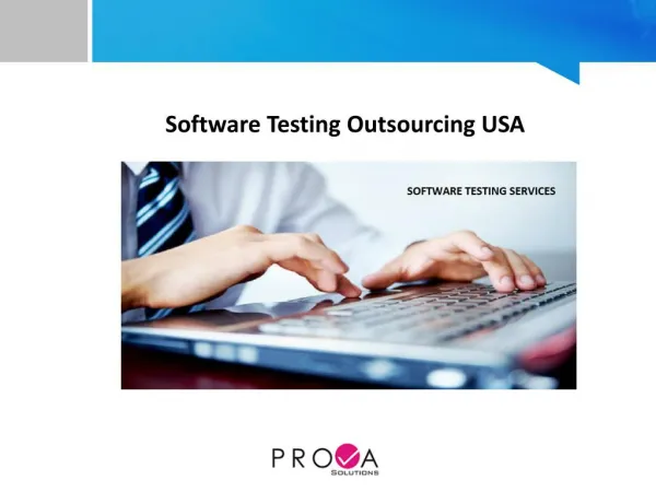Software Testing Outsourcing USA
