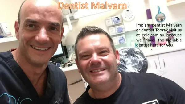 Dentist Malvern