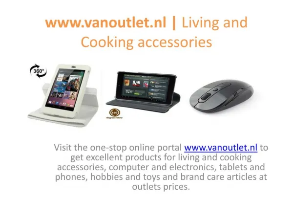 www.vanoutlet.nl | Hobby Gadgets and Toys