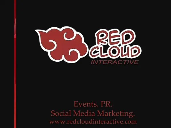 Red Cloud Interactive Catalog