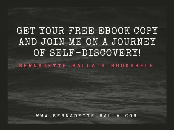 Get your free eBook copy and join me on a journey of self-discovery!