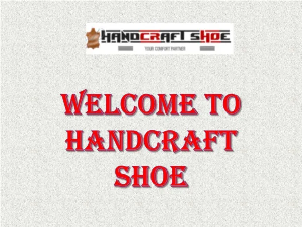 Welcome to Handcraft Shoe