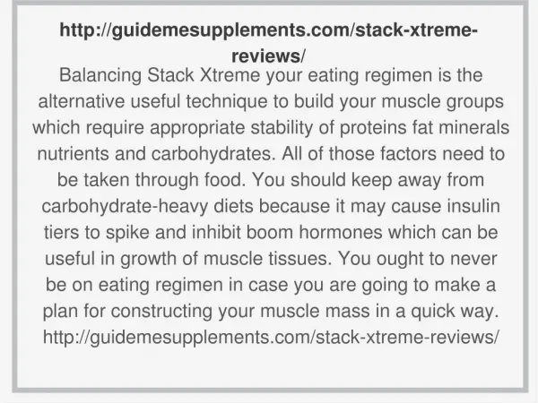 Stack Xtreme
