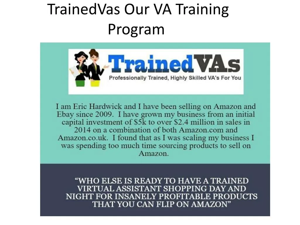 trainedvas our va training program