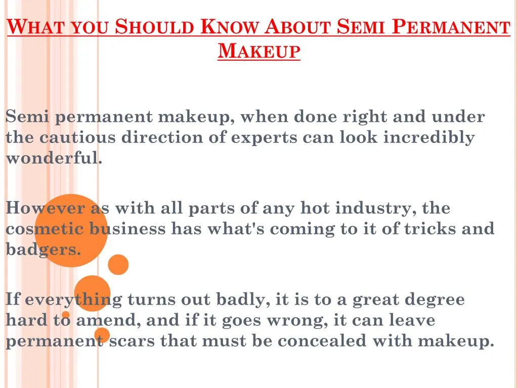 what you should know about semi permanent makeup