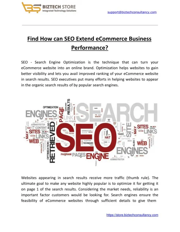 Find How can SEO Extend eCommerce Business Performance?