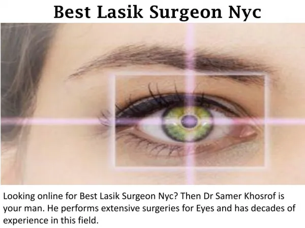 Best Lasik Surgeon Nyc - leadinglasik.com