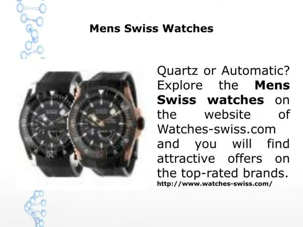 Mens Swiss Watches