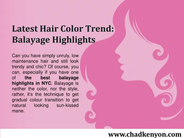 Best Balayage Highlights in NYC
