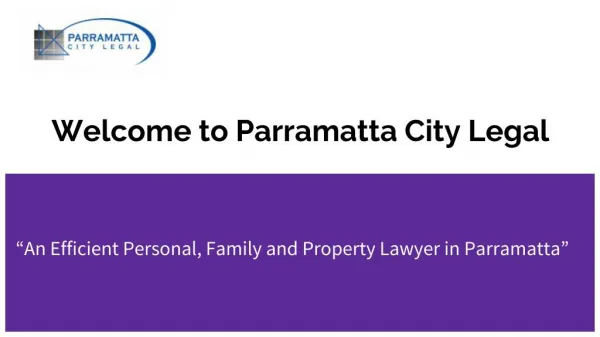 Conveyancing Lawyers Parramatta