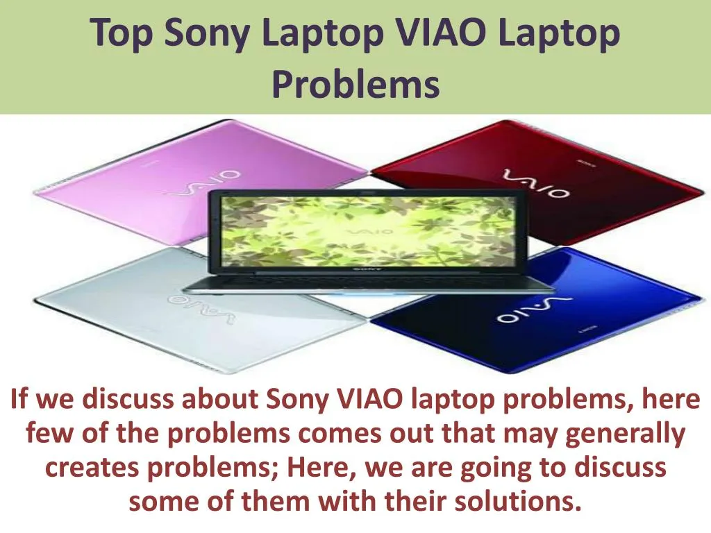 top sony laptop viao laptop problems