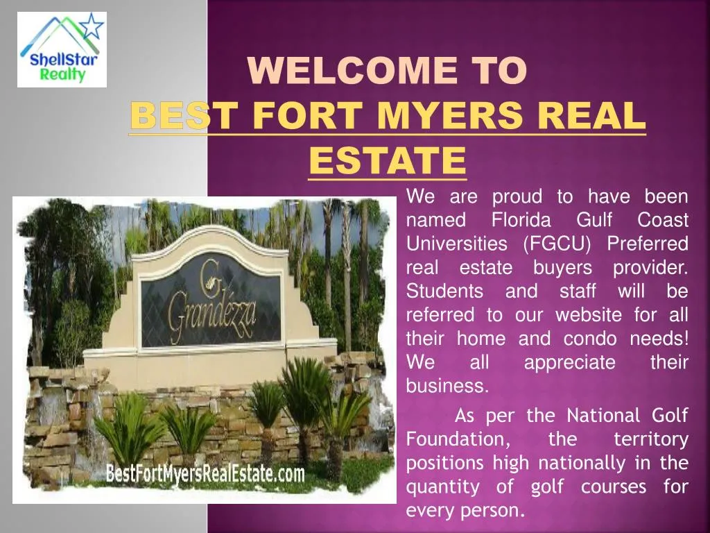 welcome to best fort myers real estate
