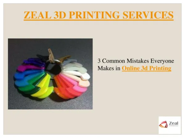 3 Common Mistakes Everyone Makes in Online 3d Printing.