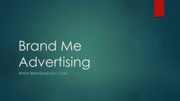 Brand ME Adv Offers Exceptional Services
