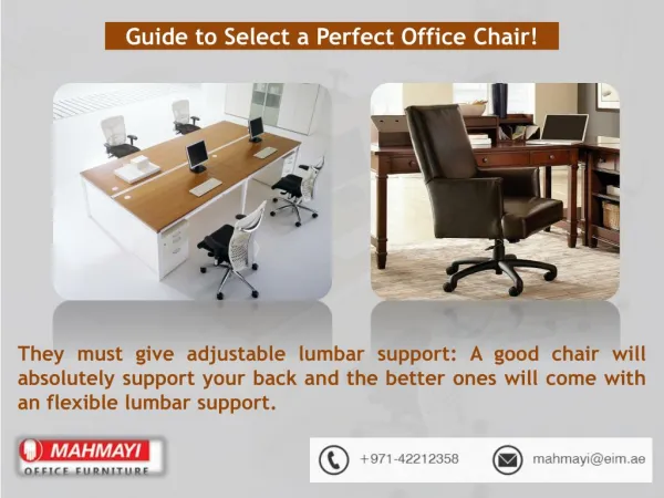 Mahmayi Furniture for Dubai office Chair suppliers