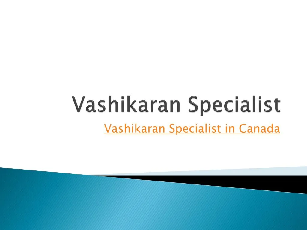 vashikaran specialist