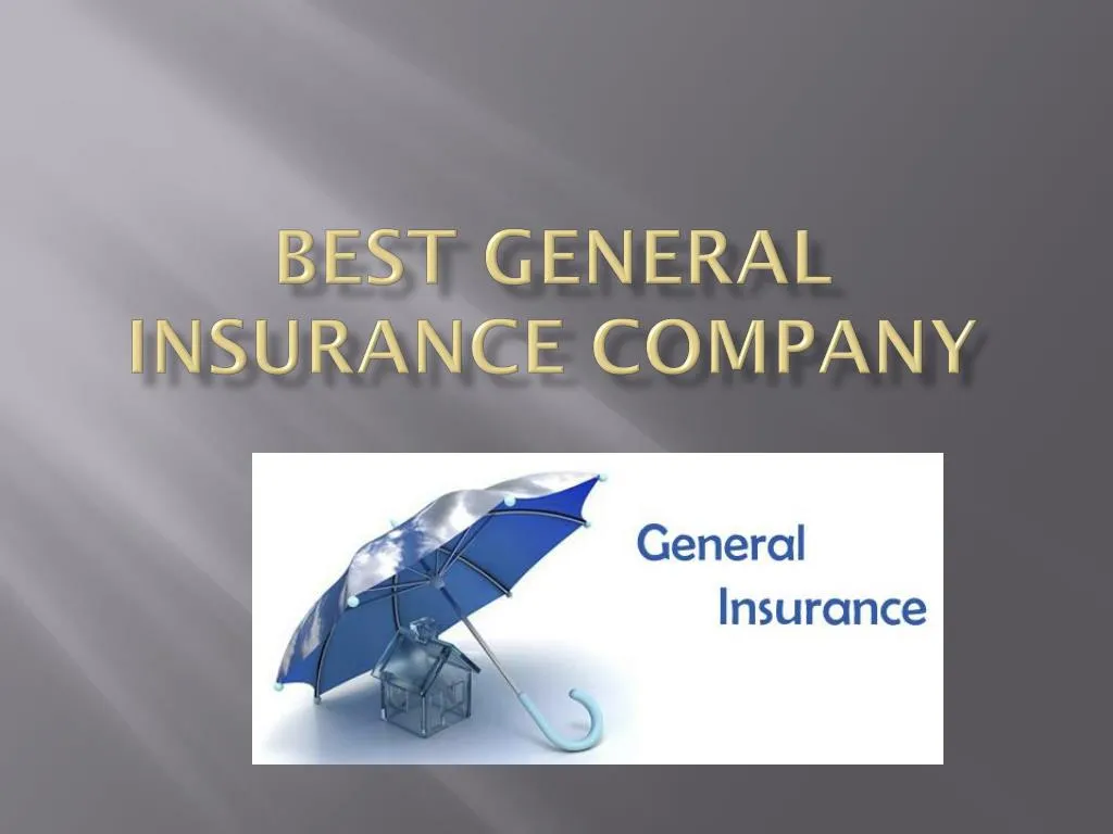 best general insurance company