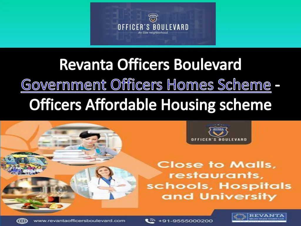 revanta officers boulevard g overnment officers homes scheme officers affordable h ousing scheme