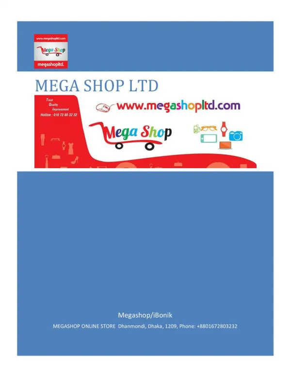 Megashop Online Store