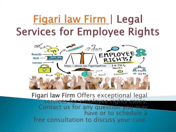 Figari law Firm | Champion Of Employee Rights