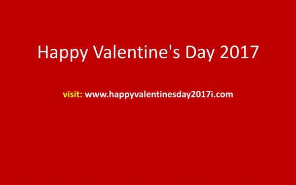 Valentines Day 2017 Images, Wallpaper, Wishes, Messages