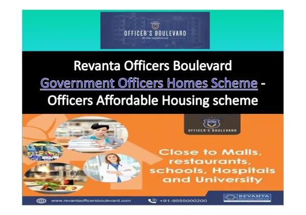 Housing Project In L Zone - Revanta Officers Boulevard