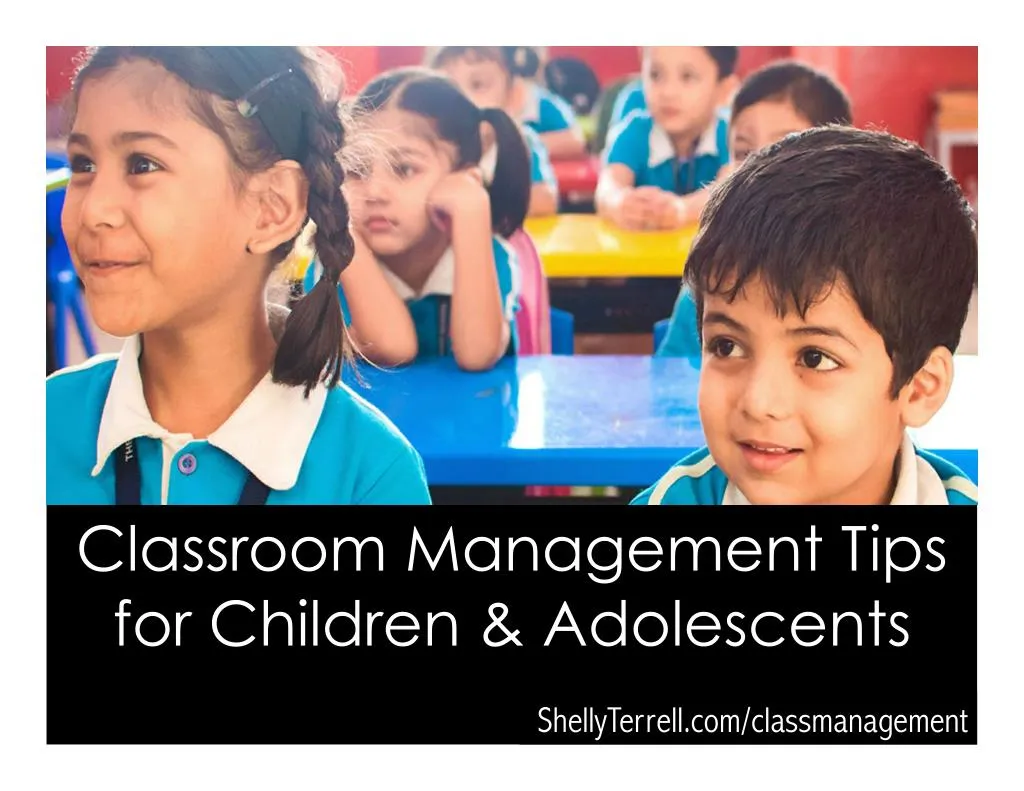 classroom management tips for children adolescents