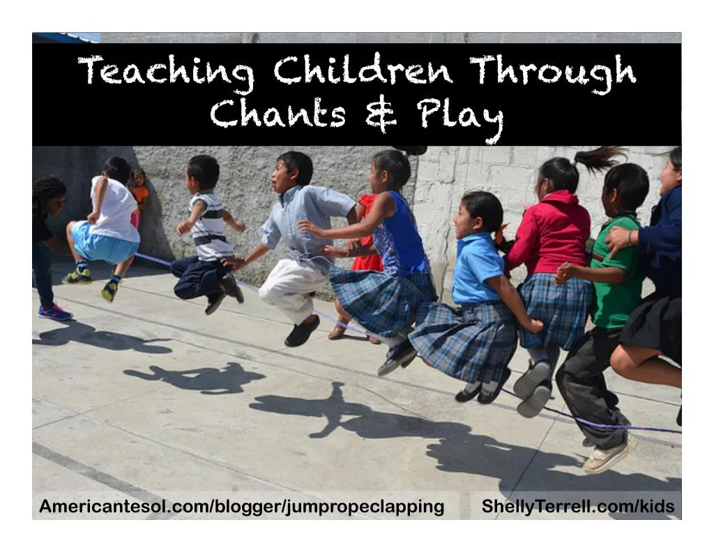 teaching children through chants play