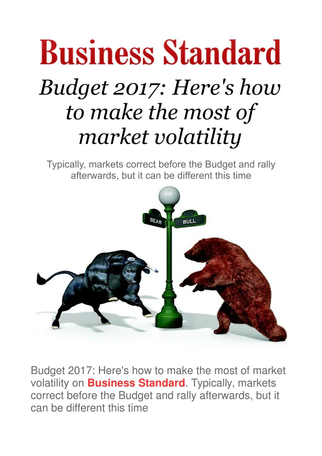 budget 2017 here s how to make the most of market