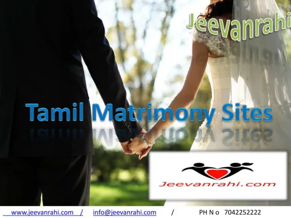 No1 #Tamil matrimony sites 100% free in india